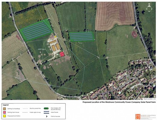 Wedmore 'community-owned' solar plant plans drawn up