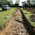 Digging in - Archaeologists on-site